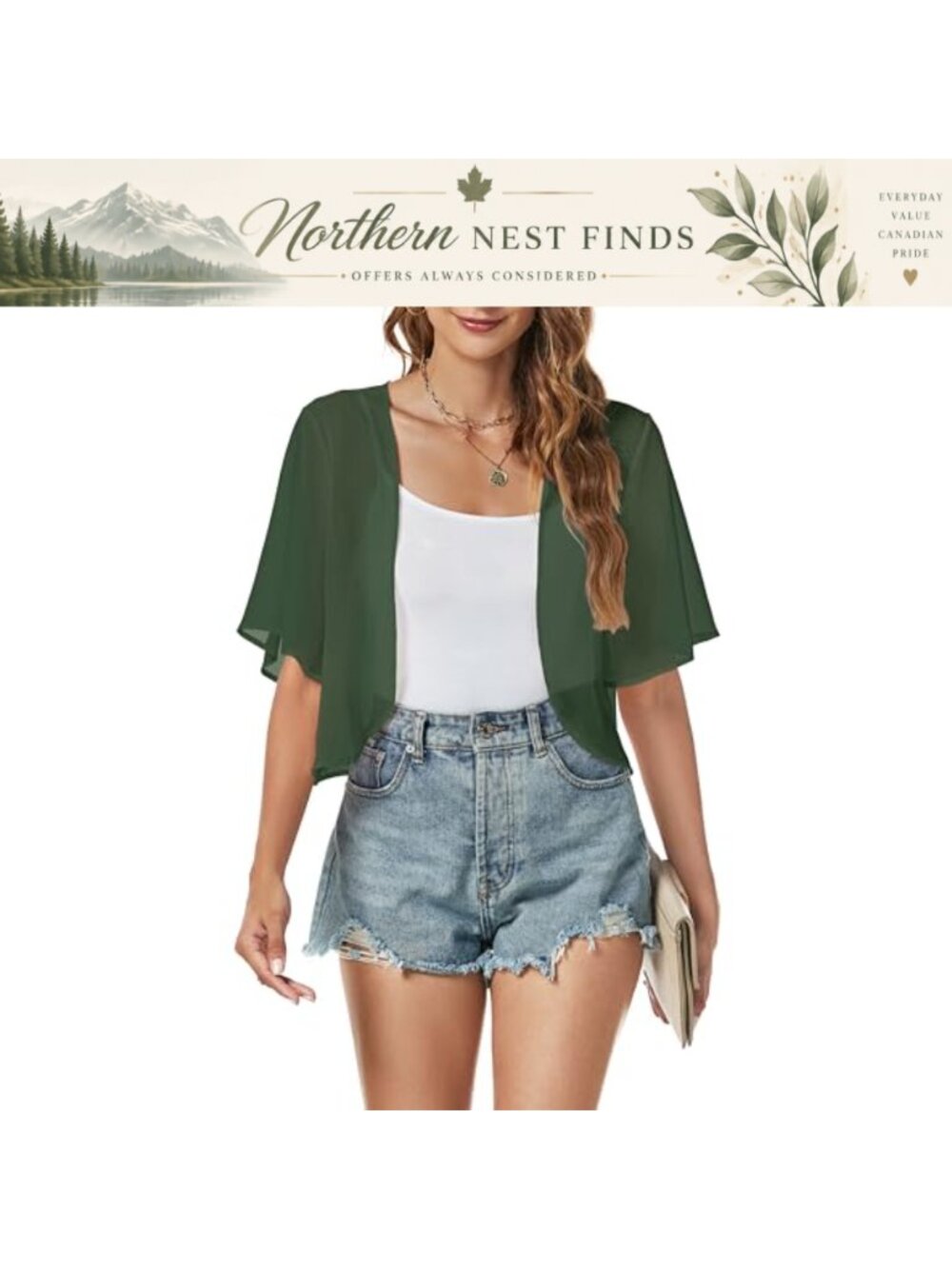 Womens Chiffon Shrug Short Sleeve Open Front Sheer Bolero for Dress